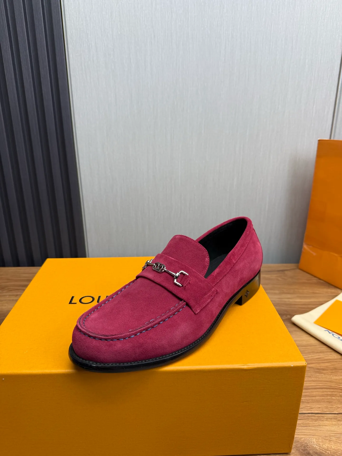 Factory 660💰 LV. Men's business casual leather shoes, all made of imported original brand leather, just to create a more comfortable wearing experience, original non-slip and wear-resistant outsole ✔️16-45 (38.45 non-returnable)